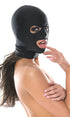 Fetish Fantasy Series Spandex 3-Hole Hood Black (view 2)