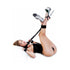 Fetish Fantasy Series Adjustable Position Master with Cuffs Black