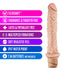 Dr. Skin Cock Vibe 8 Realistic 9.75 in. Vibrating Dildo