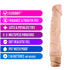 Dr. Skin Cock Vibe 6 Realistic 8.75 in. Vibrating Dildo