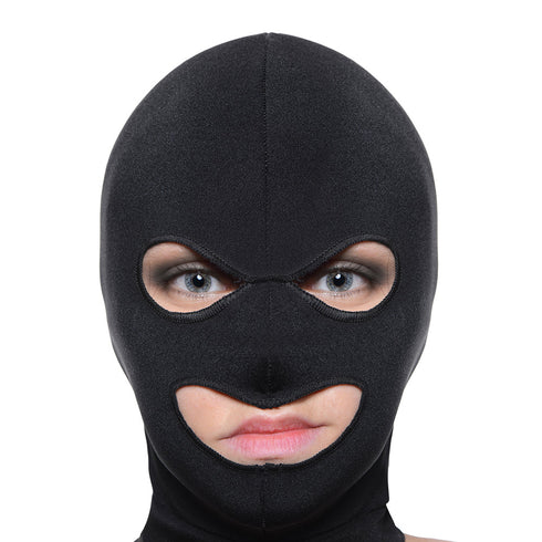 Master Series Facade Spandex Hood with Eye and Mouth Holes Black (view 3)