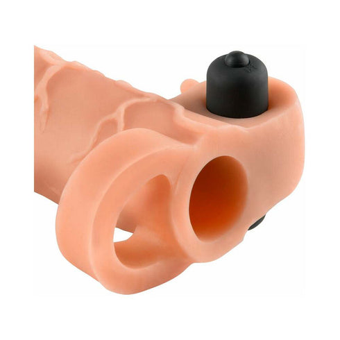 Fantasy X-tensions Vibrating Real Feel 2 in. Extension With Ball Strap