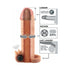 Fantasy X-tensions Vibrating Real Feel 2 in. Extension With Ball Strap