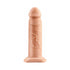 Fantasy X-tensions 8 in. Silicone Hollow Extension With Adjustable Straps Beige