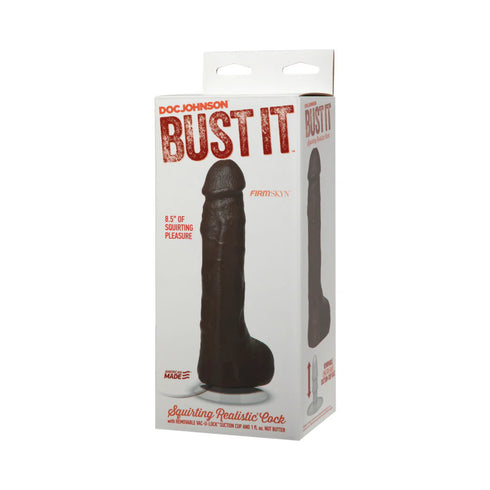 Bust It Squirting Realistic Cock w/1oz Nut Butter