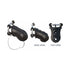 Fantasy C-Ringz Extreme Silicone Cock Blocker Locking Chastity Cage Black