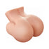 PDX Fuck Me Silly Bubble Butt Dual-Entry Mega Masturbator Beige