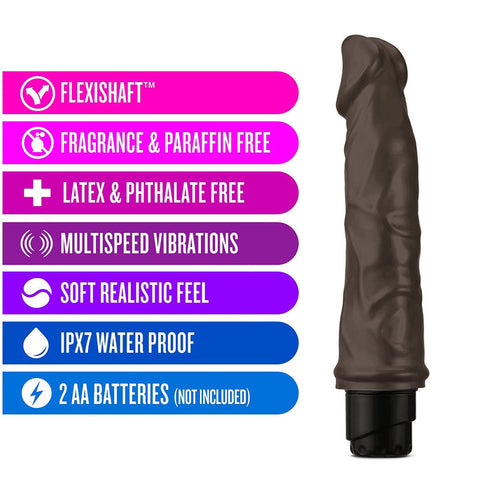 Dr. Skin Cock Vibe 6 Realistic 8.75 in. Vibrating Dildo