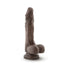 Dr. Skin Stud Muffin Realistic 8.5 in. Dildo with Balls