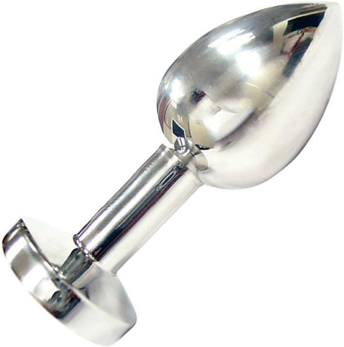 Stainless Steel Smooth Medium Butt Plug