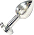 Stainless Steel Smooth Medium Butt Plug
