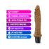 Dr. Skin Cock Vibe 8 Realistic 9.75 in. Vibrating Dildo