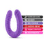 Ruse Realistic 18 in. Silicone Slim Double Dong Dual Ended Dildo