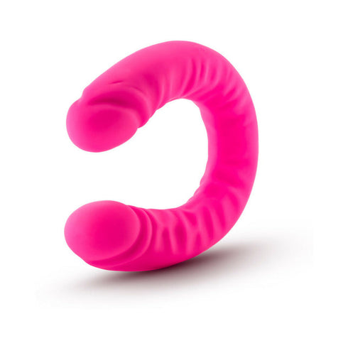Ruse Realistic 18 in. Silicone Slim Double Dong Dual Ended Dildo