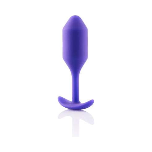 b-Vibe Snug Plug 2 Weighted Silicone Anal Plug