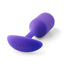 b-Vibe Snug Plug 2 Weighted Silicone Anal Plug