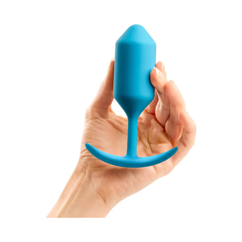 b-Vibe Snug Plug 3 Weighted Silicone Anal Plug
