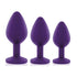 Rianne S 3-Piece Booty Plug Set Purple