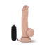 Dr. Skin Dr. Jay Realistic 8.75 in. Vibrating Dildo with Balls Beige