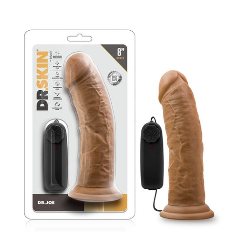Dr. Skin Dr. Joe Realistic 8 in. Vibrating Dildo