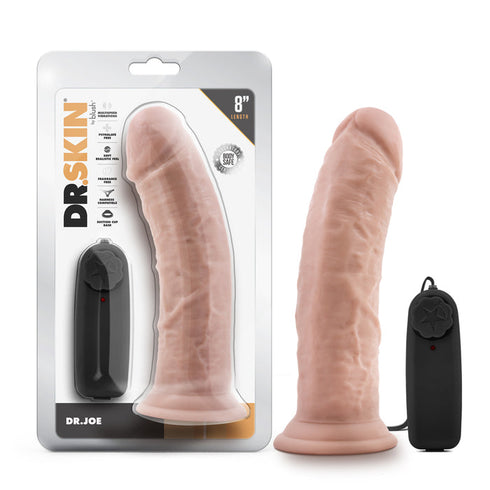 Dr. Skin Dr. Joe Realistic 8 in. Vibrating Dildo
