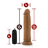 Dr. Skin Dr. Throb Realistic 9.5 in. Vibrating Dildo