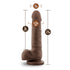 Dr. Skin Basic 7 Realistic 7.75 in. Dildo with Balls