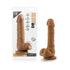 Dr. Skin Basic 7 Realistic 7.75 in. Dildo with Balls