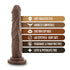 Dr. Skin Basic 7.5 Realistic 7.5 in. Dildo