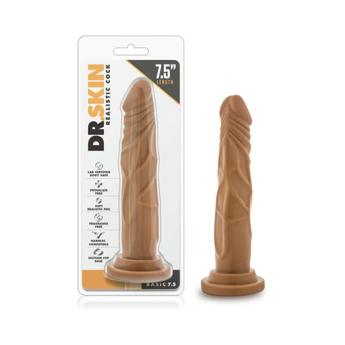 Dr. Skin Basic 7.5 Realistic 7.5 in. Dildo