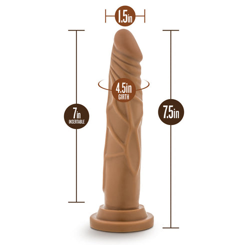 Dr. Skin Basic 7.5 Realistic 7.5 in. Dildo