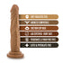 Dr. Skin Basic 7.5 Realistic 7.5 in. Dildo
