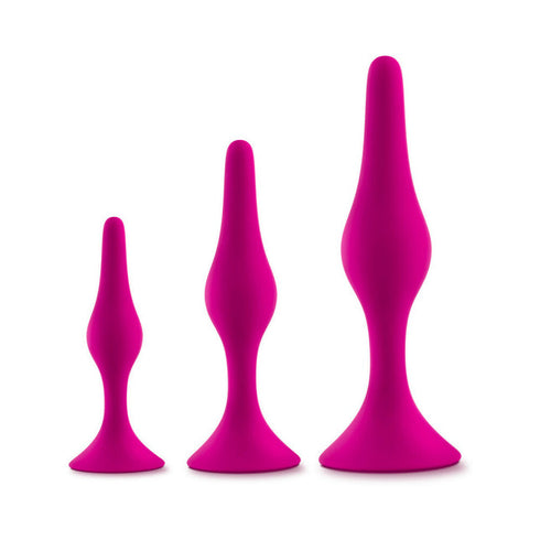 Luxe 3-Piece Silicone Beginner Plug Kit