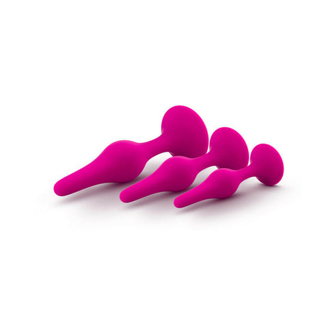 Luxe 3-Piece Silicone Beginner Plug Kit