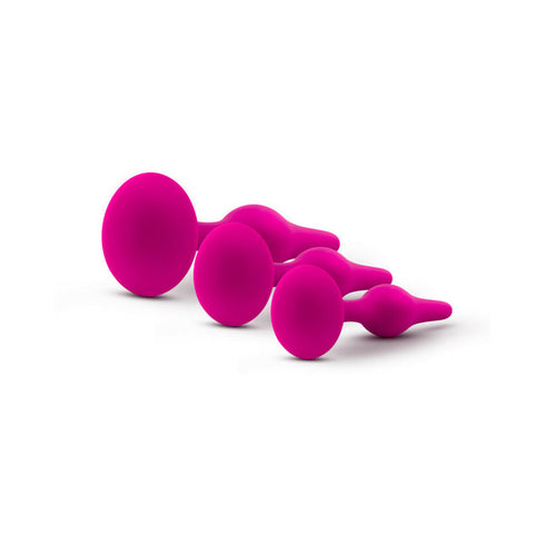 Luxe 3-Piece Silicone Beginner Plug Kit