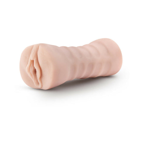 M for Men Ashley Vagina Stroker with Bullet Vibrator Beige