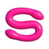 Classix Double Whammy 17.25 in. Flexible Dual-Ended Dildo Pink