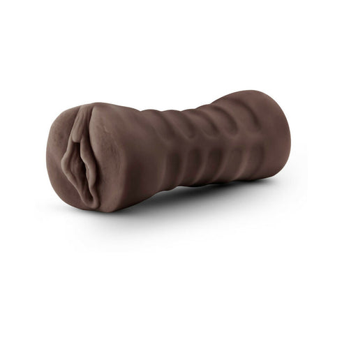 Hot Chocolate Brianna Vagina Stroker with Bullet Vibrator Brown