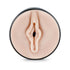 M for Men Soft + Wet Pussy with Pleasure Ridges & Orbs Self-Lubricating Vagina Stroker Beige