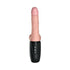 King Cock Plus 6.5 in. Thrusting Cock With Balls Rechargeable Realistic Vibrator Beige