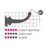 Icicles No. 87 Curved Glass G-Spot Massager With Suction Cup