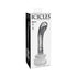 Icicles No. 87 Curved Glass G-Spot Massager With Suction Cup