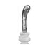 Icicles No. 87 Curved Glass G-Spot Massager With Suction Cup