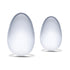 Glas 2-Piece Glass Yoni Egg Set