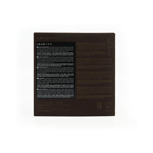LELO HEX Respect XL Lubricated Latex Condoms 36-Pack