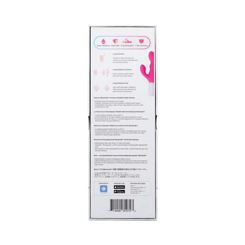 Lovense Nora Bluetooth Remote-Controlled Long-Distance Rabbit Vibrator