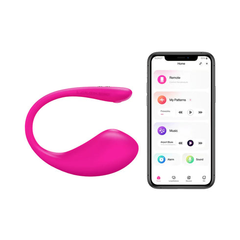 Lovense Lush 3 Bluetooth Remote-Controlled Egg Vibrator | App Enabled & Waterproof