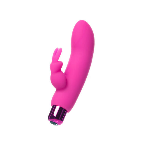 Powerbullet Alice's Bunny Rechargeable Bullet Vibrator with Silicone Rabbit Sleeve