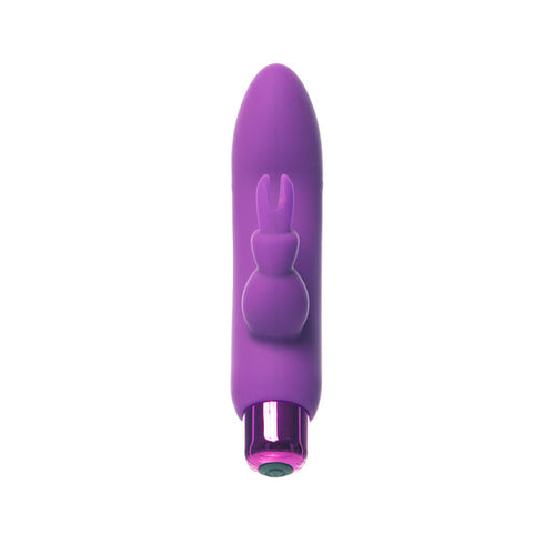 Powerbullet Alice's Bunny Rechargeable Bullet Vibrator with Silicone Rabbit Sleeve