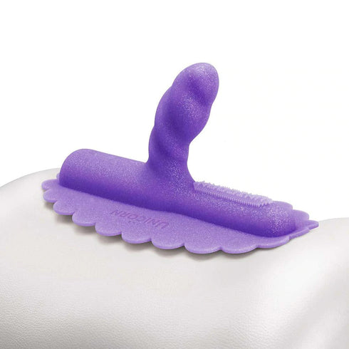 The Unicorn Uni Horn Twisted Textured Silicone Attachment (view 3)